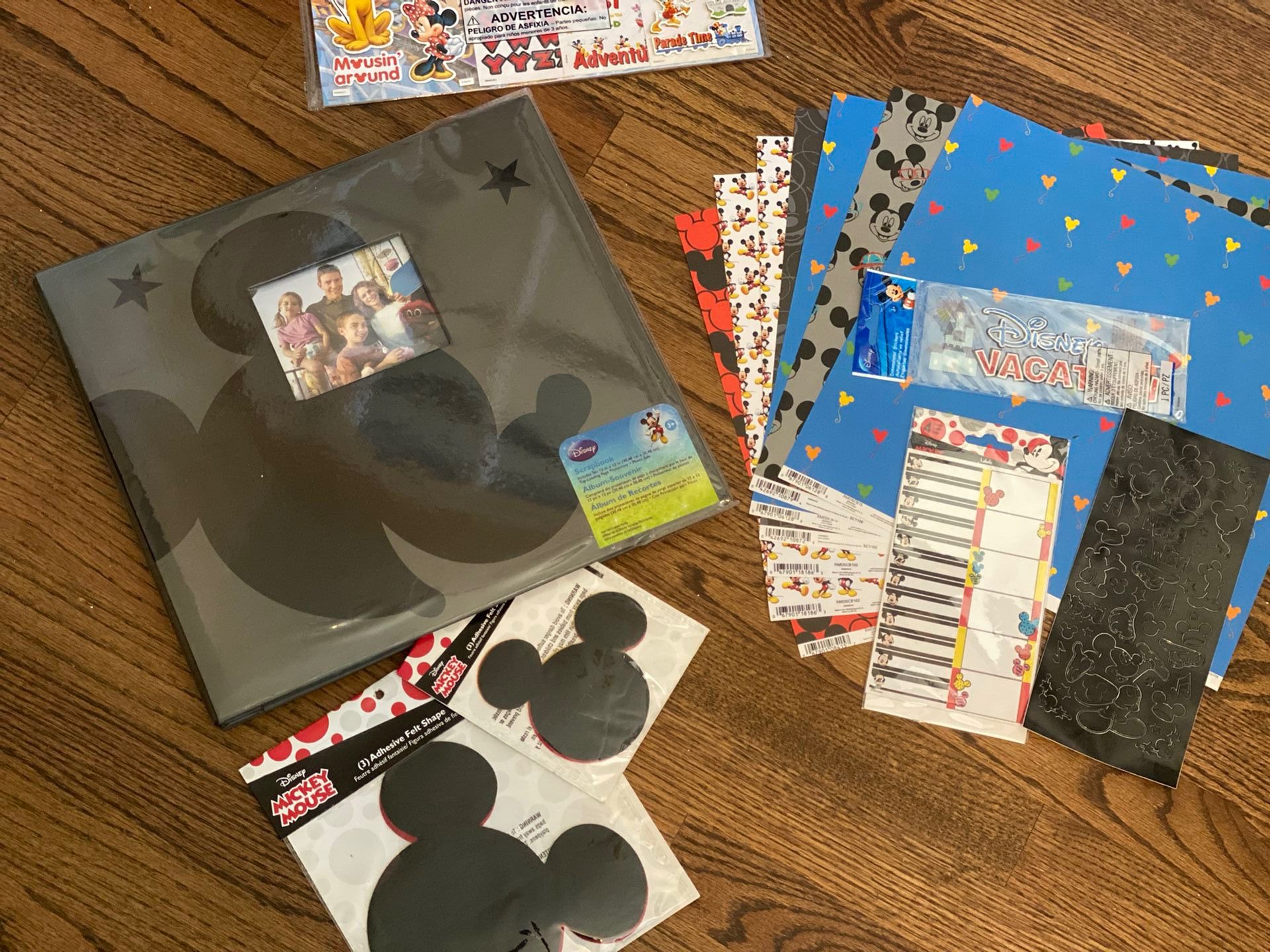 Disney / Mickey Mouse Scrapbook & Materials