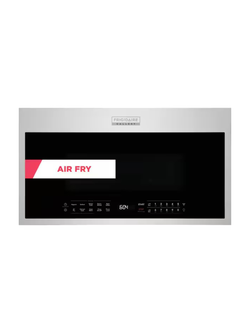 Frigidaire - Gallery 30 in. 1.9 cu. ft. Over the Range Microwave in Stainless Steel with Air Fry