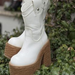 Platform Cowboy Boots 