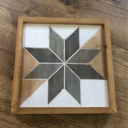 Boho Wood Frame Art