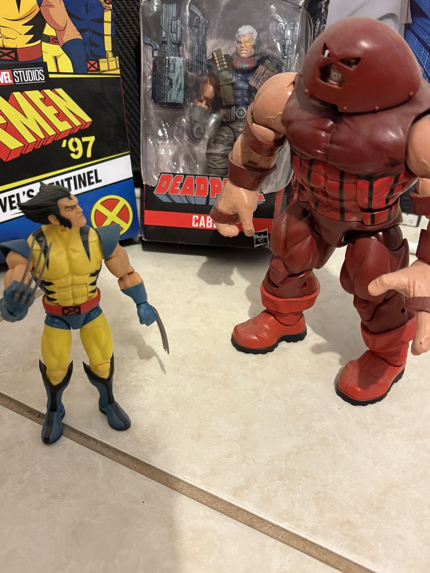 Marvel Legends Wolverine Vs Juggernaut