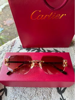 Cartier Rimless Sunglasses