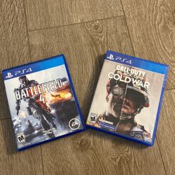PS4 Video Games, Call Of Duty Black Ops, Battlefield 4