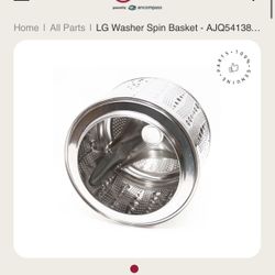 LG Washer Spin Basket