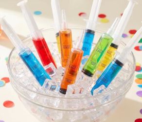 100 Clear Party Syringes – Halloween & Party Supplies!