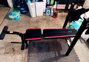 CAP Weight Bench + Adjustable Dumbbell/Barbell Set