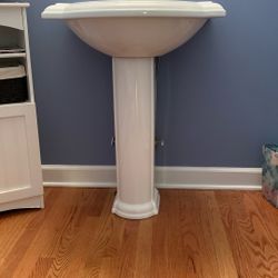 Kohler Pedestal Sink Vanity 