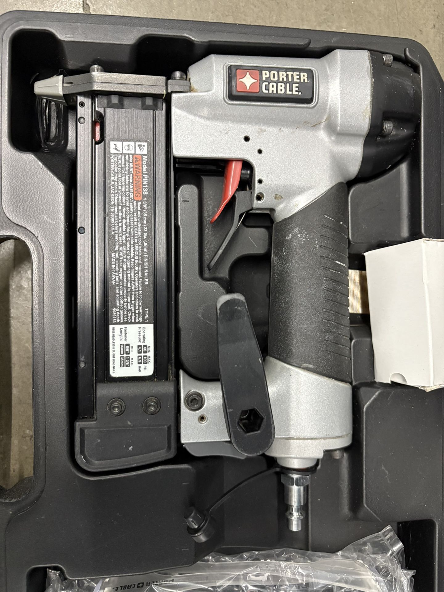 Porter Cable 23 GA Pin Nailer
