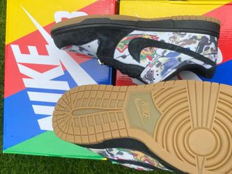 How To Spot & Identify The Fake Supreme Nike SB Dunk Low Rammellzee