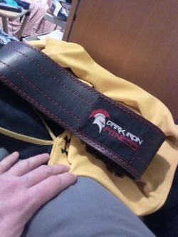 Dark Iron Fitness Belt