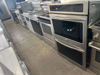 2 STORES  -USED STOVES/ WALL OVENS FOR SALE  -FREE DELIVERY  -120 DAY WARRANTY