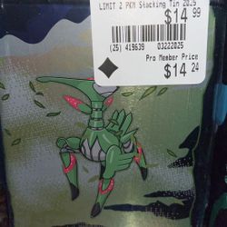 Pokémon Scarlet and Violet Stacking Tin 