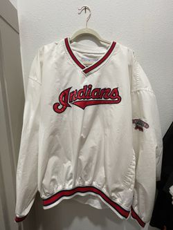 Vintage Cleveland Indians Starter Jacket V-Neck 