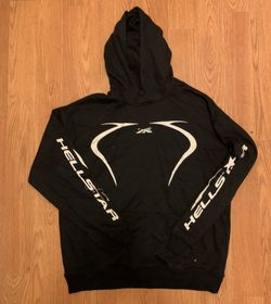 Black Hellstar Hoodie Size Large