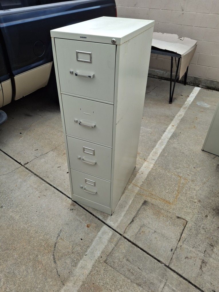 File Cabinet And Shelves