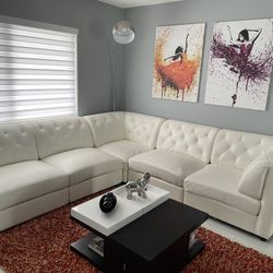 Leather Corner Sofa 