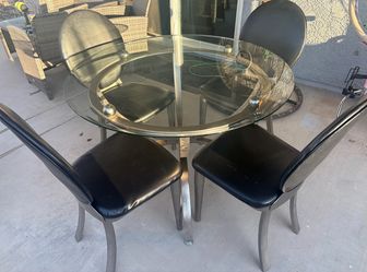 Glass table