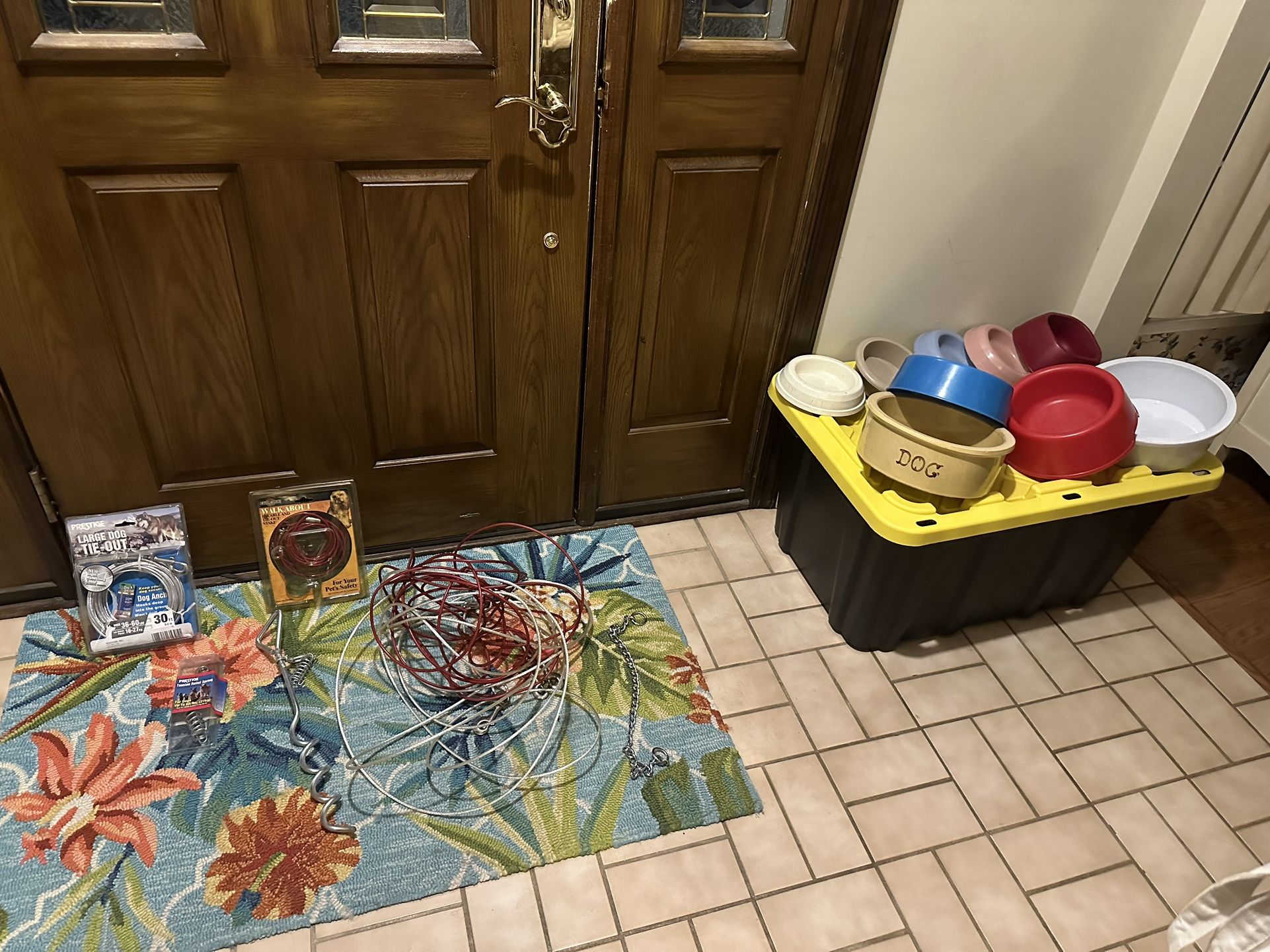 Various Dog Supplies