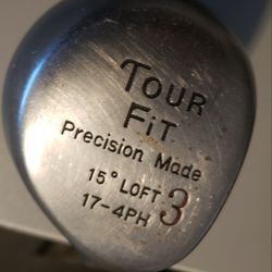 TOUR FIT - 3 WOOD GOLF CLUB 