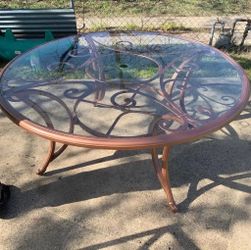 Outside table