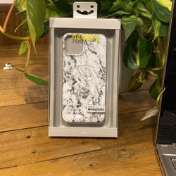 New Heyday iPhone 13 Black & White Marble phone case