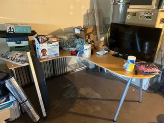 IKEA Galant Corner Desk With Extension