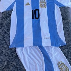 Argentina Messi Kids Soccer Jersey