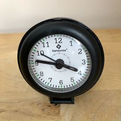 Samsonite Travel Alarm Analog Clock 