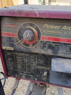 Lincoln power arc 4000 welder generator