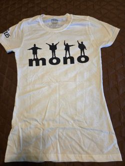 The Beatles Mono Graphic T-Shirt Size Medium