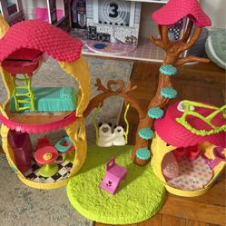 Tree House For Dolls