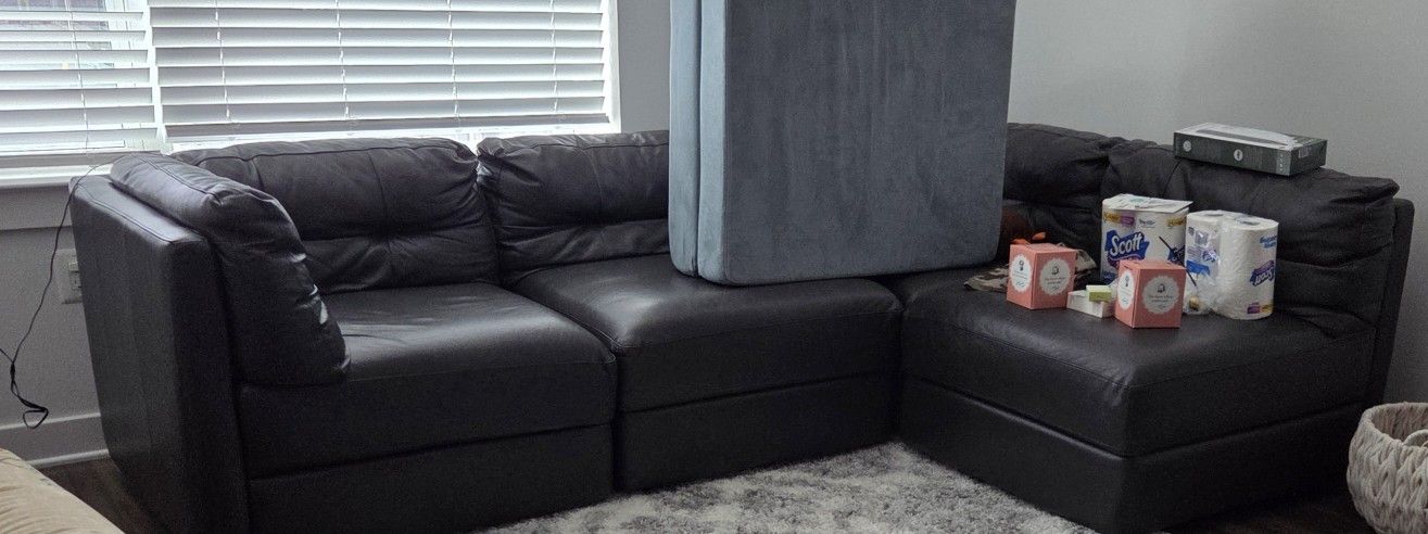 Leather Modular Sofa