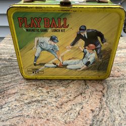 1969 Vintage Play Ball Lunch Box