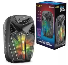 Coby Rechargeable Portable Party Speaker Bluetooth