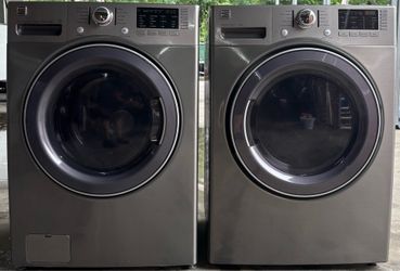 Lg Front load Washer and Dryer (We Deliver)