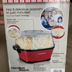 Hilton Beach Hot Oil Popcorn Popper