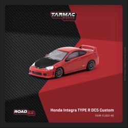 Tarmac 1:64 Honda Integra Type-R DC5 Custom Red