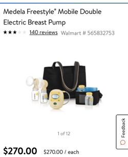 Medela freestyle breastpump
