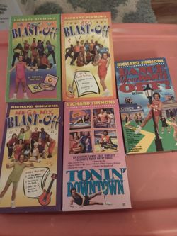Richard Simmons Workout VHS Tapes