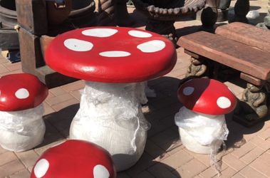 ‼️FUENTES DE CEMENTO, Mesas De Cemento, Figuras, Macetas De Barro, Cerámica Y Talavera Etc.‼️