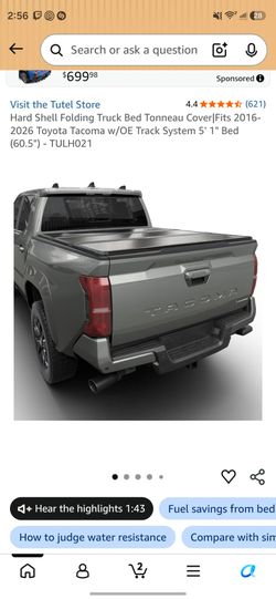 Toyota Tacoma Bed Cover