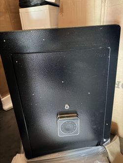 261* 23.6" Tall Large Biometric Safe Box, Home Safes Water , Anti-Theft Dual Alerts, Mute Mode, Digital Security for Home and Business 261*