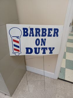 Barber Sign 