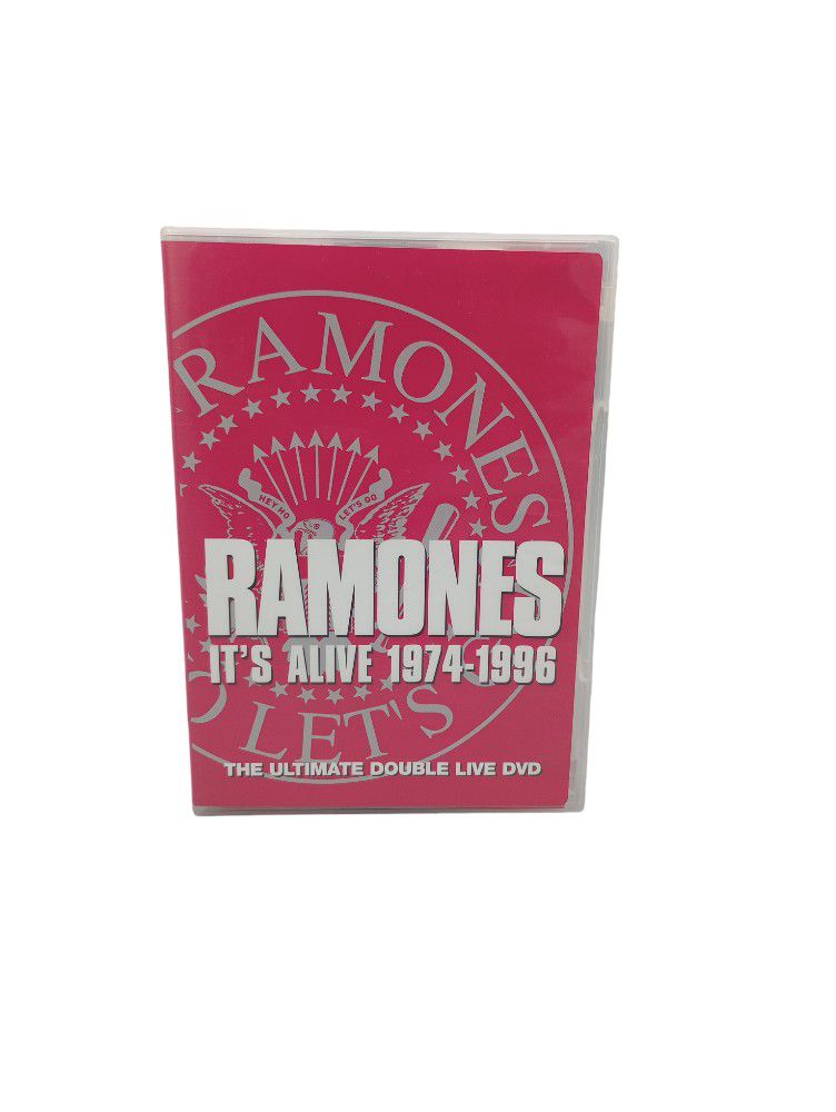 Ramones It's alive 1(contact info removed) The Ultimate Double Live 2 Disc DVD

