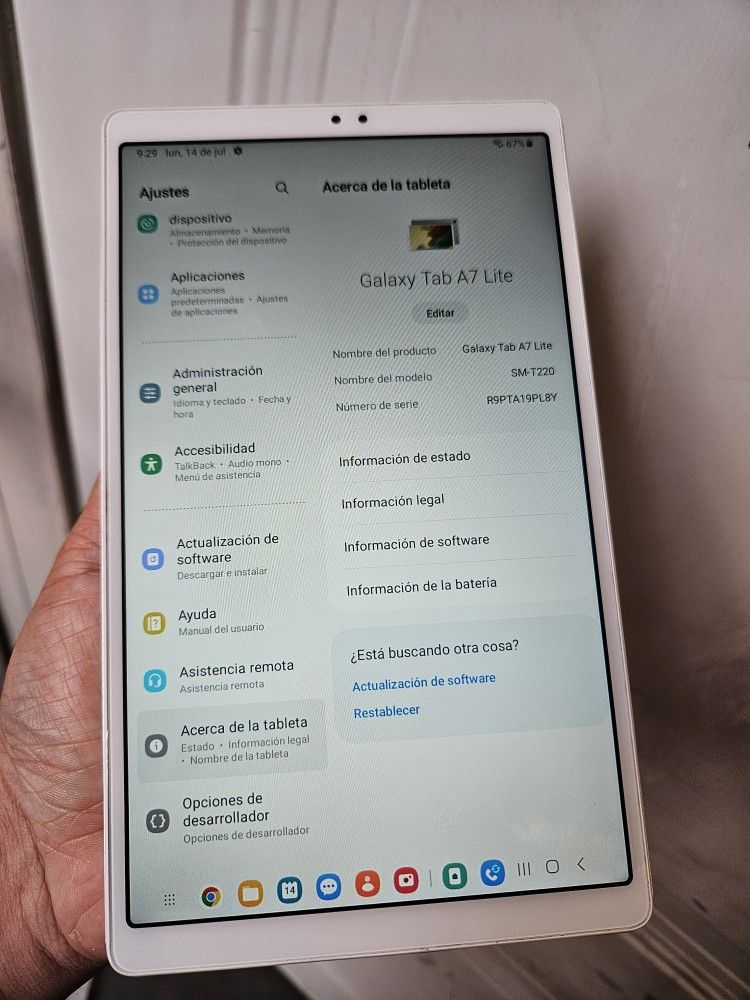 Tab A7 LITE Samsung Tablet