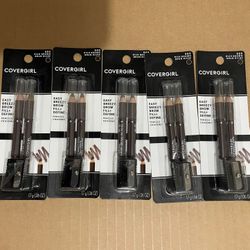 Set Of 5 Eyebrow/ Eyeliner Pencils 