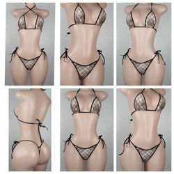 Custom Designed Exotic Dancewear Bikini 