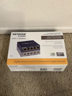 Netgear 5 Port Gigabit Desktop Switch