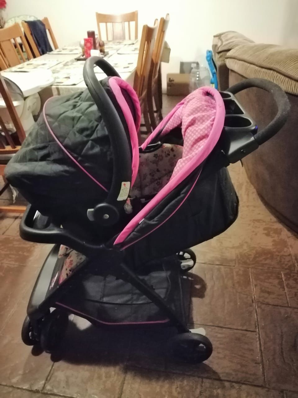 Minnie Car Seat And Stroller
