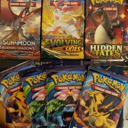 Evolving Skies Evolutions Booster Pack Lot